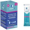 Liquid I.V. Hydration Multiplier, Integratore in polvere di Elettroliti e Carboidrati, Aumenta l'Idratazione*, con Vitamina C, B3, B5, B6 e B12, Gusto Passion Fruit, 10 Stick Monodose Travel Friendly