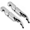 XAUSLY Set di 2 Cavatappi da Sommelier in Acciaio Inossidabile | Apribottiglie Resistente con Tagliacapsule Integrato | Elegante Finitura Argentata - Ideale per Vino Rosso, Bianco e Spumante