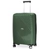 Hauptstadtkoffer TXL - Valigia rigida di medie dimensioni, TSA, 4 ruote, Valigia, Trolley, Valigia a rotelle, Valigia da viaggio, EXTRA LEGGERA, 66 cm, 73 litri, Verde scuro