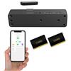 eLinkSmart Serratura per armadio NFC RFID, sottile, elettronica, per cassetti eLinkSmart, senza chiavi, con app Bluetooth nascosta, per armadietti e dispensa