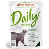 Almo Nature Daily per Gatto Adult in Busta da 70 gr Gusto Vitello e Agnello