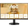Aoc Monitor PC 27 3840 x 2160 Pixel 4K Ultra HD IPS Luminosità 350 cd/m2 Risposta 4 ms colore Nero - U27B3AF