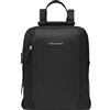 Piquadro Zaino Donna Porta PC 14 in Pelle e Tessuto Circle