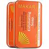 Makari Extreme Active Intense Sapone esfoliante all'olio di argan e carota (7oz) | Con estratto di semi di albicocca e vitamine C ed E | Aiuta a rivelare la luminosità naturale della pelle