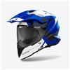 AIROH CASCO INTEGRALE COMMANDER 2 REVEAL BLUE GLOSS M