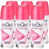 Mum, deodorante roll-on Fresh Pink, 50 ml, confezione da 6