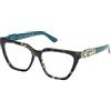 GUESS GU2985 Occhiali da lettura stile CAT dark green/other 145/14/41,1