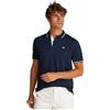 Tommy Jeans Uomo Maglietta Polo Maniche Corte Tipped Regular Fit, Blu (Dark Night Navy), S