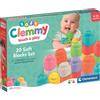 Clementoni Gadget - Baby Clementoni Clemmy Confezione 20 Mattoncini Made In Italy - Clement