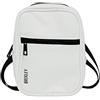 Brixley Borsa a tracolla per donna uomo e ragazza da viaggio, zaino multi posizione, bianco, Medium, Borsa a tracolla