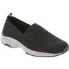Easy Spirit Sneaker Tech 2 Donna, Nero, 43.5 EU