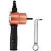 Fafeicy Roditrice per Lamiera a Doppia Testa, taglio curvo 1,8 mm | Per trapano elettrico, plastica e ferro, taglio dritto e curvo, acciaio inox 1,2 mm, rame alluminio 2 mm