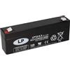 Akkuman.de Akkutechnik vom Fachmann Batteria al piombo 12 V 2,3 Ah AGM NSA LP12 - 2,3 T1 VDs batteria 2,1 Ah 2,2 Ah impianto di allarme corrente di emergenza UPS ecc.