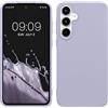 kwmobile Custodia Compatibile con Samsung Galaxy A55 5G Cover - Back Case per Smartphone in Silicone TPU - Protezione Gommata - lavanda pastello