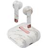 JAZ Auricolari Hoox True Wireless Stereo Effetto Marmo, Tws Senza Fili, Basetta di Ricarica da 400 Mah, Fino a 4 Oredi Musica e Chiamate, Funzione Mono con Tecnologia Dual Leader