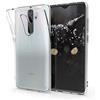 kwmobile Cover Compatibile con Xiaomi Redmi Note 8 Pro - Custodia Morbida in Silicone TPU - Crystal Case Custodia Flessibile - trasparente