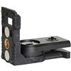 Huepar PV3 Supporto per Livella Laser, Base Girevole Magnetica Multifunzione, Staffa Regolabile a 180°, Laser Level Adapter con Filettatura maschio 1/4"-20, Filettatura Femmina 1/4"-20 e 5/8"-11
