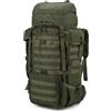 Mardingtop 70L Zaino Militare da Trekking con Copertura Antipioggia Zaino da Trekking All'aperto Zaino Tattico di Grande Capacità per Escursioni, Alpinismo e Viaggi (70l-Verde militare)