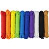 aufodara 10 Pezzi Kit per bracciali Paracord Corda da Paracadute Corda per Sopravvivenza Corda Set Fai da Te da intrecciare a Mano Outdoor Activities Camping Rope Cord Decorative Pendant Keyring