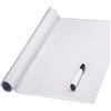 JOLIHOME Lavagna Autoadesiva Lavagna da Parete Rotolo Adesivo Impermeabile Rimovibile Carta Bianca per Casa Ufficio Scuola Menu Ristorante 44x200cm