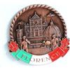 Designo Calamite da frigorifero in metallo 3D delle città, souvenir di paesi per le vacanze, Londra, Parigi, NewYork, Berlino, Dubai, Amsterdam, Roma, Praga, Milano, Barcellona, Venezia (Firenze)