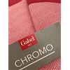 Gabel - Completo Lenzuola Matrimoniali - Chromo (Disegno Borbonese) - Puro Cotone 100% - Granata