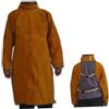 WOONEKY Abbigliamento Protettivo Per Saldatura Grembiule E Antifiamma Per Saldatori Uniforme Protettiva Multiuso Per Lavori E Attività Domestiche Arancione