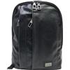 COVERI COLLECTION Zaino in Ecopelle, Dimensioni 38x27x9 cm, Due Scomparti con Zip, Porta Computer, Colore Nero ART.5070-9