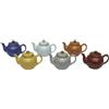 NOVITA' HOME Teiera mediterraneo novità home in ceramica colorata lt 1,10 - Assortito - Ceramica Gres