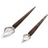 SILIKOMART Cucchiai decoro in acciaio e legno - spoon decor (2 pezzi) - Acciaio Inox,legno