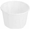 Stampo monouso soufflè in carta cl 3 (250 pezzi) - Bianco - Carta Pergamena Antigrasso