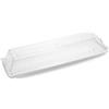 CHURCHILL Coperchio vassoio linea buffet churchill rettangolare in policarbonato cm 56x15,3 - Trasparente - Policarbonato