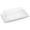 CHURCHILL Coperchio vassoio linea buffet churchill rettangolare in policarbonato cm 30x14,5 - Trasparente - Policarbonato