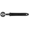 ILSA Scavino tondo singolo ilsa in acciaio inox mm 25 - Acciaio Inox 18.10,nylon - Acciaio,nero