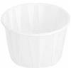 Stampo monouso soufflè in carta cl 6 (250 pezzi) - Bianco - Carta Pergamena Antigrasso