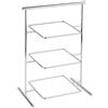 Supporto per vassoio quadro in acciaio inox - Ferro