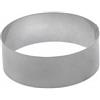 Stampo tondo in acciaio inox cm 7x2,5 - Acciaio - Acciaio Inox
