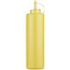 Squeeze bottle con tappo in pe giallo cl 72 - Polietilene - Giallo
