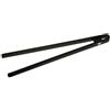 Molla rivoltare in silicone nero cm 29 - Nero - Silicone