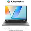 ASUS NB 14" TOUCH VIVOBOOK FLIP ULTRA 5 226V 16GB 512GB SSD Copilot PC Convertibile Oled + Stylus WI