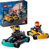 LEGO S.P.A Lego City 60400 Go-Kart e Piloti