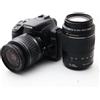Canon EOS Kiss Digital X Double Zoom Kit fotocamera reflex digitale nera...