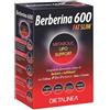 DietaLinea Berberina 600 Fat Slim con CaffShock | Integratore con Cromo Picolinato e Coleus | Supporto al Metabolismo dei Macronutrienti | 60 Compresse