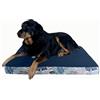 Maxtin - Letto per cani - Letto per cani grande, extra large- viscoelastico e ortodpedico - lavabile, idrorepellente e sfoderabile. (Blu, 80 x 60 x 8,5 cm)