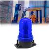 Biqing 1PC 30LEDs Lampeggiante Blu,Luce LED Stroboscopica Lampeggiante di Emergenza 12V 24V Luce di Emergenza per Auto Veicoli Camion Trattore