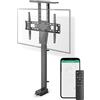 NEDIS Porta TV motorizzato - 37-80 - Peso massimo supportato dello schermo: 60 kg - Design incorporato - Gamma di sollevamento: 68-158 cm - Controllato da remoto - ABS/Acciaio - Nero