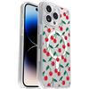 OtterBox Cover per iPhone 14 Pro Max Symmetry+ Clear per MagSafe, resistente a shock e cadute fino a 2 metri, sottile, testata 3x norme MIL-STD 810G, CHERRY ON TOP