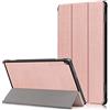 RGA Lenovo Tab M10 FHD REL X605FC/X605LC, Custodia Pieghevole per Tablet Lenovo Tab M10 FHD REL X605FC/X605LC, Custodia Magnetica Antigraffio, Custodia con Funzione Matita-Rosa