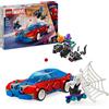 LEGO Marvel Auto da Corsa di Spider-Man e Venom Goblin, Gioco di Ruolo per Bambi