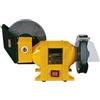 GrecoShop Smerigliatrice da Banco 2 in 1 con Mola a Secco e Mola ad Acqua - 150/200 mm, 250W - Affilatrice Professionale per Fai da Te, Officina, Hobbistica, Affilatura Utensili